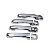 Pizgear for Toyota, Prado 150, for Land Cruiser, Prado J150 2010-2019 LC150 LC200 Couvercle de poignée de Porte de Voiture Noir Brillant Accessoires de Style Couvre-poignée de Porte(Silver 2 Sensor)