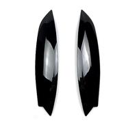 Pizgear For VW, for Golf 5 MK5 ABS brillant noir Kits de Modification phares de voiture sourcils paupières couverture autocollant décoratif Autocollant teinté pour phares(Gloss Black)