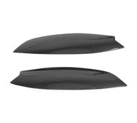 Pizgear For VW, for GOLF 5 MK5 Golf 5 2005-2007 Phares de Voiture Sourcils Paupières Couverture Autocollant en Fiber de Carbone Accessoires décoratifs Autocollant teinté pour phares(Carbon Look)