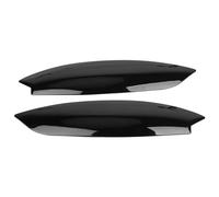 Pizgear For VW, for GOLF 5 MK5 GTI R 2005 2006 2007 Accessoires extérieurs Chrome 1 paire de phares sourcils paupières revêtement d'habillage Autocollant teinté pour phares(Gloss Black)