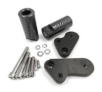 Pizgear For Yzf R1, for Yzf1000 2009 2010 2011 2012 2013 2014 2015 Moto Pas De Coupe Cadre Curseurs Crash Chute Protection Moto Crash Bar Protection de fourche de moto(Carbon Look)
