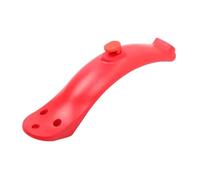 Pizgear Garde-Boue arrière en Queue de Canard Courte, Aile arrière améliorée, Accessoires for Scooter électrique Xiaomi, M365/M187/Pro Garde-Boue pour Skateboard(Rot)