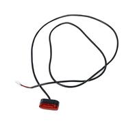 Pizgear Garde-Boue arrière for Scooter électrique Xiaomi M365 Pro, Ailes de Garde-Boue, feu arrière avec feu Stop, Feux de freinage, Accessoires de Remplacement Garde-Boue pour Skateboard(Lamp)