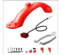Pizgear Garde-Boue Avant arrière de Scooter électrique, for Xiaomi, M365/Pro/1S Kickscooter, Garde-Boue de Pneu, feu arrière, pièces d'aile de Garde arrière Garde-Boue pour Skateboard(Dark Grey)