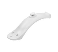 Pizgear Garde-Boue Court amélioré en Queue de Canard, for Xiaomi, Garde-Boue arrière M365/M187/Pro, Aile arrière, Garde-Boue de Scooter électrique, Prise en Silicone Garde-Boue pour Skateboard(White)