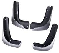 Pizgear Garde-boue de voiture, for JAZZ, for GE6 2009 2010 2011 2012 2013 Rabat Roues avant et arrière 4 pièces Accessoires Garde-boue de voiture(BLACK Fit Before Facelift)