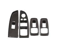 Pizgear Garniture de couverture cadre panneau commande bouton commutation lève-vitre voiture, for BMW, série 7 G11 G12 Panneau de garniture de commutateur de fenêtre de