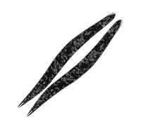 Pizgear Garnitures décoratives de couverture de paupière de sourcil de phare de voiture, for Lexus, for IS250 IS350 2006-2012, accessoires extérieurs Autocollant teinté pour phares