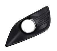 Pizgear Grilles de Couverture de Lampe antibrouillard de Gril de Pare-Chocs Avant, for Ford, for Focus, MK2 Grille de Phare antibrouillard Avant(Black 1 Pcs Right)