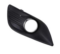 Pizgear Grilles de Couverture de Lampe antibrouillard de Gril de Pare-Chocs Avant, for Ford, for Focus, MK2 Grille de Phare antibrouillard Avant(Black 1 Pcs Left)