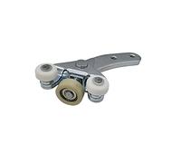 Pizgear Guide coulissant de bras court inférieur de rouleau de porte coulissante de voiture, for VW, for Transporter T4 701843406A 701843405A Kit de roulettes pour portes coulissantes(Lower left)