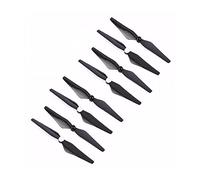 Pizgear Hélice 9450 en Fiber de Carbone 8 pièces, for Drone Phantom 3 Phantom 2 3A 3P 3S P2V, Accessoires autobloquants 94x50 hélices de Drones légères(Silver)