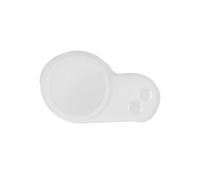 Pizgear Housse en Silicone for Kugoo, Scooter électrique M4 Kaboo, écran LCD, Capuchon de Protection Transparent et étanche, Tableau de Bord Contrôleur de Trottinette électrique(White)