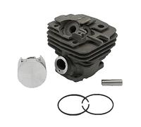 Pizgear Jeu de segments Piston cylindre 47MM, pièces rechange for tronçonneuse à gaz, for ST361 ST 361 MS361 MS Kit de piston de cylindre de tronçonneuse
