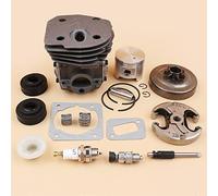 Pizgear Kit de Piston Pompe à Huile Tambour d'embrayage Cylindre 45 mm, for, for Husqvarna, 350 340 345 for, for JONSERED Kit de piston de cylindre de tronçonneuse