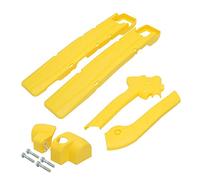 Pizgear Kit de protection de cadre de fourche de bras oscillant de moto DRZ400 DRZ400E DRZ400S 2000-2022 Protection de bras oscillant pour moto(Yellow)