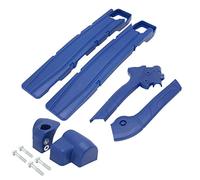 Pizgear Kit de protection de cadre de fourche de bras oscillant de moto DRZ400 DRZ400E DRZ400S 2000-2022 Protection de bras oscillant pour moto(Blue)