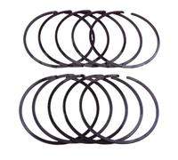 Pizgear Kit de Segments de Piston, for TS410 TS420 MS440 MS441 044, tronçonneuse 50mm X 1.2mm, 10 pièces par Lot Segment de Piston Haute Performance