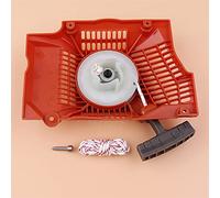 Pizgear Kit de vis de montage de corde de traction de démarreur à recul, pièces de tronçonneuse, for Husqvarna, 365 372 371 362 503628201 503 62 82-01 Démarreur à rappel pour tronçonneuse