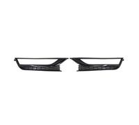 Pizgear Lampe antibrouillard antibrouillard avant gauche droite de voiture, grille chromée, for VW, for Passat, 2012 2013 2014 2015 561853665A 561853666A Grille de phare antibrouillard avant(Pair Glos