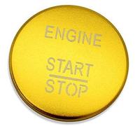 Pizgear Le commutateur d'allumage automatique d'arrêt de démarrage moteur voiture couvre le boîtier d'anneaux, for, AMG GLC GLA classe C200L Garniture du bouton d'arrêt de démarrage du moteur