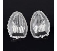 Pizgear Lentille de clignotant adaptée à SUZUKI DL 1000 650 XT Adventure V Strom GSF 1250 Bandit SV650 DL650, boîtier lampe indicateur moto Clignotant de moto(Clear)