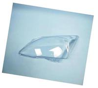 Pizgear Lentille de phare voiture for avant CRV 2007 2008 2009 2010 2011 Coque transparente for abat-jour Remplacer les feux en verre Cache-lentille de phare(BLACK Left and right)