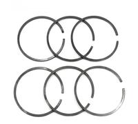 Pizgear Lot de 100 Segments de Piston 34 mm x 1,2 mm for débroussailleuse Chinoise 1E34F CG260 BC260 26CC, for EFCO, SHIBAURA, for Husqvarna, Segment de Piston pour tronçonneuse