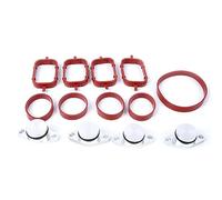 Pizgear Lot de 13 Joints de Rechange for Volets d'huile de Voiture de 22 mm, for, M47 E46 320d 330d 525d, Accessoires Joint de collecteur d'admission de Voiture