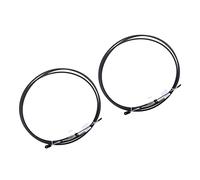 Pizgear Lot de 2 câbles commande à distance for accélérateur, for hors-bord marin YAMAHA, 8 pieds Remplacement des câbles électriques marins