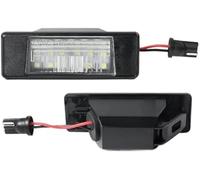 Pizgear Lot de 2 éclairages LED for plaque d'immatriculation, for Nissan, Juke F15, Micra, K12, March, K13, Kicks, Note, E11, Armada, Y62, NV200, Rogue, Qashqai Éclairage pour plaque d'immatriculation