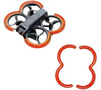 Pizgear Lot de 2 protections d'hélices, pare-chocs anti-collision, for DJI, 2, accessoires de protection for drone (lumineux) Protection d'hélice de drone(Orange)