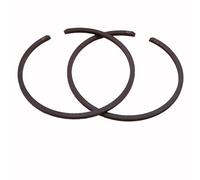 Pizgear Lot de 2 Segments de Piston Cylindre 34mm x 1.2mm, for ZENOAH G26L G26N G26LS LH BC2601 2600 2610, for Husqvarna 226RJ, for débroussailleuse Segments de Piston pour Performances du Moteur