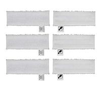 Pizgear Lot de 6 tampons en Microfibre for Nettoyeur Vapeur EasyFix SC 2, SC 3, SC 4, SC 5, Accessoires de Remplacement durables Accessoires pour nettoyeurs Vapeur