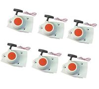 Pizgear Paquet de 6 démarreurs à rappel avec cordon de traction supplémentaire, for STIHL, TS410 TS420 TS480I TS500I TS 410 420 480I 500I scies Cutquik à béton Démarreur à rappel pour outils de jardin