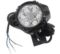 Pizgear Phare Avant à LED 2 en 1 avec klaxon, for Scooter électrique Kugoo M4 Pro, éclairage de Nuit Avant Éclairage Avant LED pour Scooter