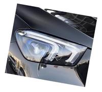 Pizgear Phare, for, for, GLE W167 2020 2021 2022 2023 Coque de phare voiture Remplacement Couvercle Lentille Verre Feux avant Cache-lentille de phare(BLACK Right side)