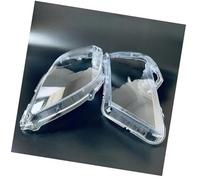 Pizgear Phare, for Skoda, for Superb 2013 2014 2015 Couvercle de lentille phare avant Coque voiture transparente Abat-jour transparent Feux Cache-lentille de phare(BLACK 1pair)