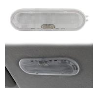Pizgear Plafonnier de Lecture en Forme de dôme intérieur de Voiture, 1 Bouton, for Nissan, Qashqai, Sunny Micra March, Renault, Dacia Plafonnier intérieur