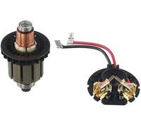 Pizgear Porte-balais de charbon et ensemble, for rotor DDF482, for équipement MAK Unité de rotor d'armature de remplacement