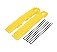 Pizgear Protecteur de bras oscillant de moto DRZ400 DRZ400S DRZ400SM DRZ 400 400S 400SM Protection de bras oscillant pour moto(Yellow)