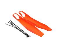 Pizgear Protecteur de bras oscillant de moto, for Husqvarna, EXC EXCF XCW XCFW TC FC TE FE 2014 2015 2016 2017 2018 Protection de bras oscillant pour moto(Orange)