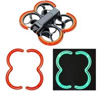 Pizgear Protection d'hélice for DJI, 2, pare-chocs anti-collision, anneau de protection for 2 hélices (lumineux) Protection d'hélice de drone(BLACK Luminous)