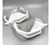 Pizgear Protège-Mains de Moto, Pare-Brise, protège-Mains, Housse de Protection NC700 X CTX700 NC750X CB650F 2014 2015 2016 2017 2018 Protège-Mains pour Moto(White and Clear)