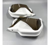 Pizgear Protège-Mains de Moto, Pare-Brise, protège-Mains, Housse de Protection NC700 X CTX700 NC750X CB650F 2014 2015 2016 2017 2018 Protège-Mains pour Moto(White and Smoke)