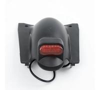 Pizgear Qualité supérieure 8 Pouces 10 Pouces Scooter avec feu Stop Universel élargi Garde-Boue pièces de Scooter électrique, for KUGOO M4 Garde-Boue pour Skateboard(8 inch Wide)