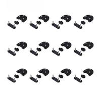 Pizgear Roues de Scooter électrique 12 pièces, pièce améliorée, Coussinet de Support de Pied, for Accessoires de Scooter électrique Xiaomi, Mijia M365/ Pro/1S Garde-Boue pour Skateboard(12pc-02)