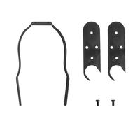 Pizgear Support de Garde-Boue for Scooter électrique, avec Couvercle d'écart, for Scooter électrique Xiaomi, M365/M365 Pro 1s Pro 2, Protection Antichoc Garde-Boue pour Skateboard(Schwarz)