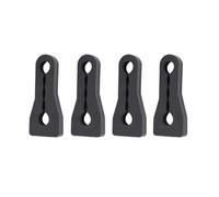 Pizgear Tampon d'amortisseur de son serrure porte voiture, for Hyundai, Verna, for Elantra, GT Accent I20 I30 amortisseur Amortisseur de portière de voiture