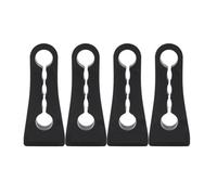 Pizgear Tampon d'amortisseur insonorisant de serrure porte voiture, for NISSAN, for Qashqai, for X-Trail, Tiida Juke Rogue Note amortisseur Amortisseur de portière de voiture